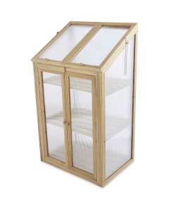 Natural (Or Grey) Wooden Mini Greenhouse (3 Year Warranty) Estimated dispatch date: 6 March £73.94 Delivered (Online Only) @ Aldi