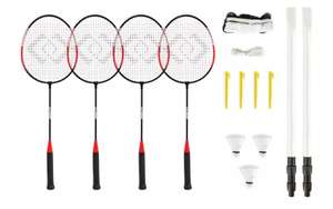 Hy-Pro 4 Person Garden Badminton Set for £20.80 with Click and Collect @ Argos