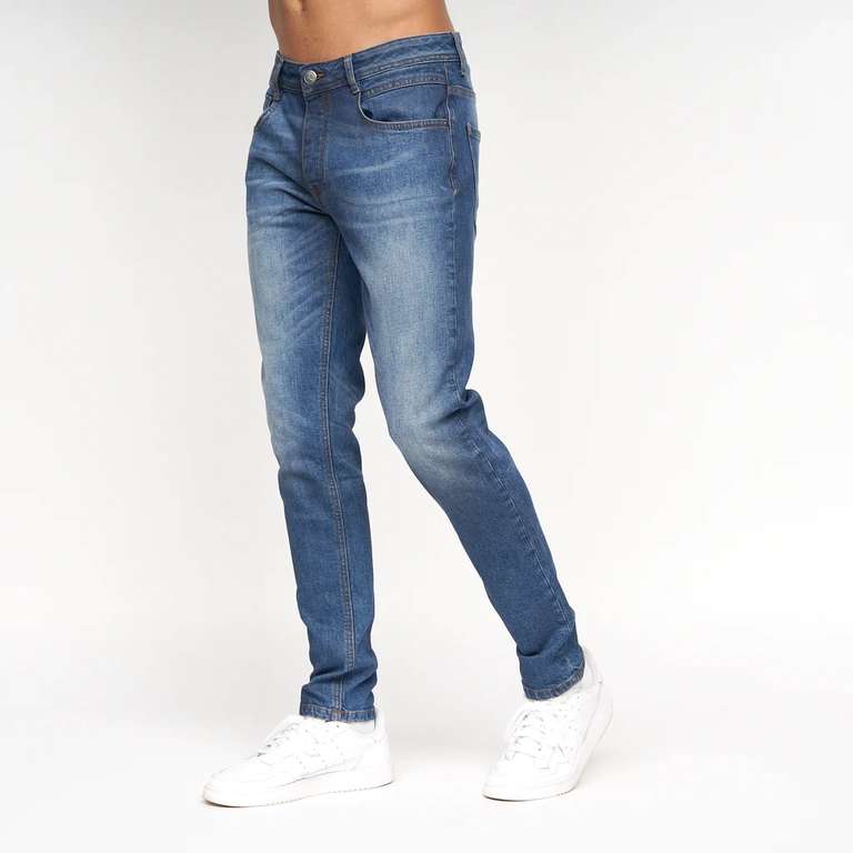Sheldons Slim Fit Jeans (6 Colours) + 5 Pairs of Socks W/Code
