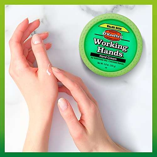 O'Keeffe's Working Hands Value Size Jar 193g (get it for £8.10 or less with Sub & Save)