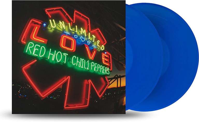 Red Hot Chili Peppers - Unlimited Love (Double Album: Limited Edition Blue Colour Vinyl)