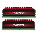 Patriot Viper 4 Series DDR4 16GB (2x8GB) 3600MHz CL17 KIT - PV416G360C7K Sold by Patriot Memory UK FBA