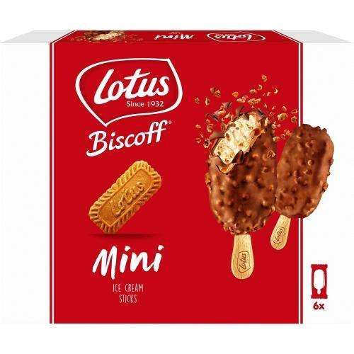 Lotus Biscoff Ice Cream 6x60ml Mini Sticks £2.30 @ Waitrose & Partners