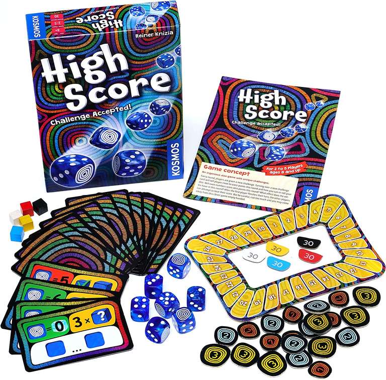 High Score Board/Dice Game by Reiner Knizia - £8.40 + £2.99 Delivery @ Magic Madhouse