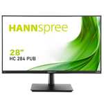 Hannspree 28" - 4K UHD (3840 x 2160), 5ms, 75Hz refresh rate, HDMI DisplayPort USB Monitor