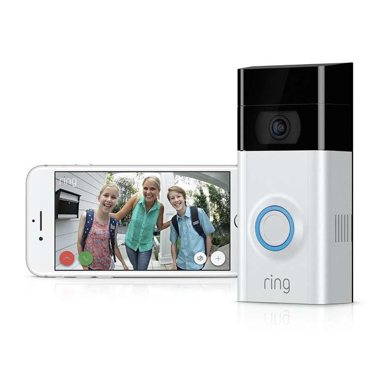 Ring Video Doorbell | 2020 | 1080p Wireless Security Doorbell | Satin Nickel (New/Open Box)- £47.96 with code @ Red Rock UK / eBay