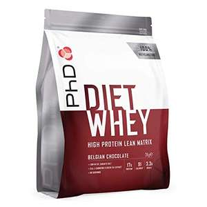 PHD Whey Protien 2kg Pouch Belgian Chocolate £23.98 / £21.58 with sub & save @ Amazon