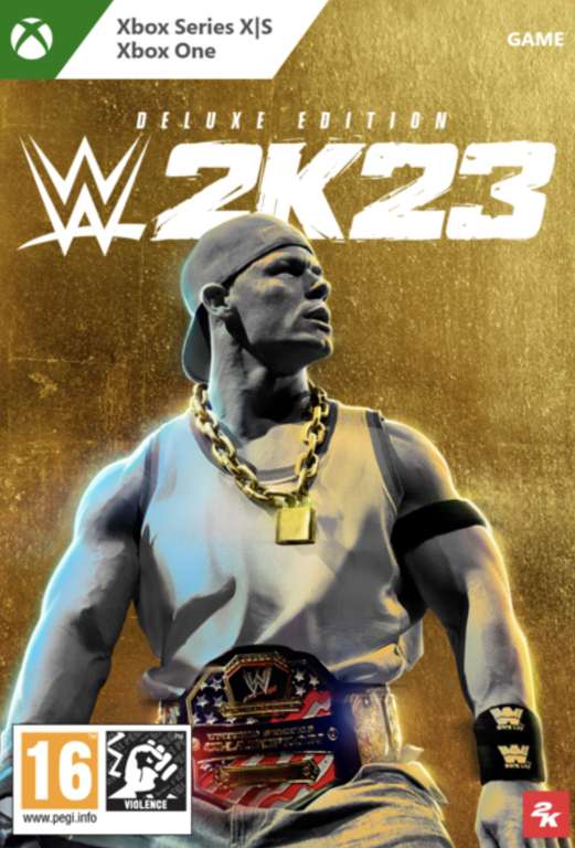WWE 2k23 Deluxe Edition Xbox Series X/S or Xbox One (Digital Code) £73.85 @ ShopTo