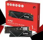1TB - ADATA XMP Gammix S70 Blade SSD PCIe Gen4x4 M.2 2280 Up to 7400/5500MB/s - £49.98 /2TB - £85.98 Delivered @ ebuyer_uk_ltd /eBay