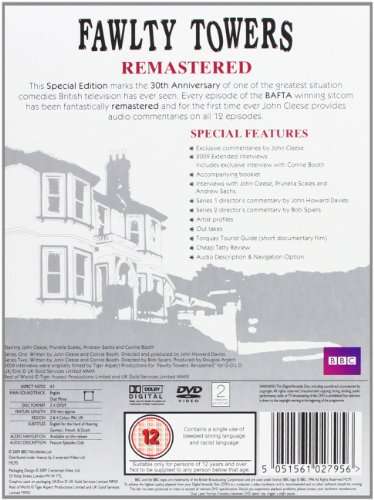 Fawlty Towers - The Complete Collection (Remastered) [DVD]