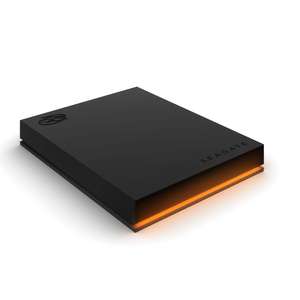 Seagate FireCuda Gaming Hard Drive, 2 TB, External Hard Drive HDD, USB 3/2, RGB LED lighting, 3 Years Rescue Services (STKL2000400)