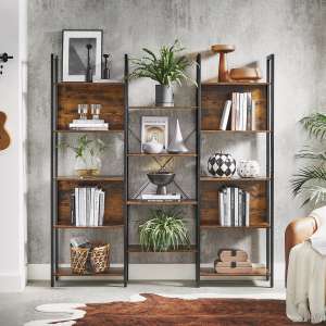 VASAGLE Large Bookshelf with 14 Storage Shelves - £81.60 Delivered With Code @ Songmics