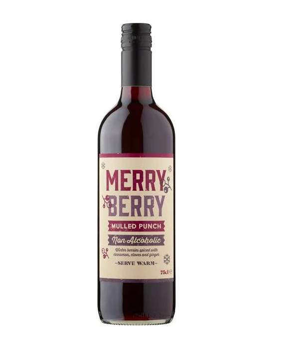 Non Alcoholic Merry Berry Mulled Punch 75cl £1 @ Sainsbury's Stoke