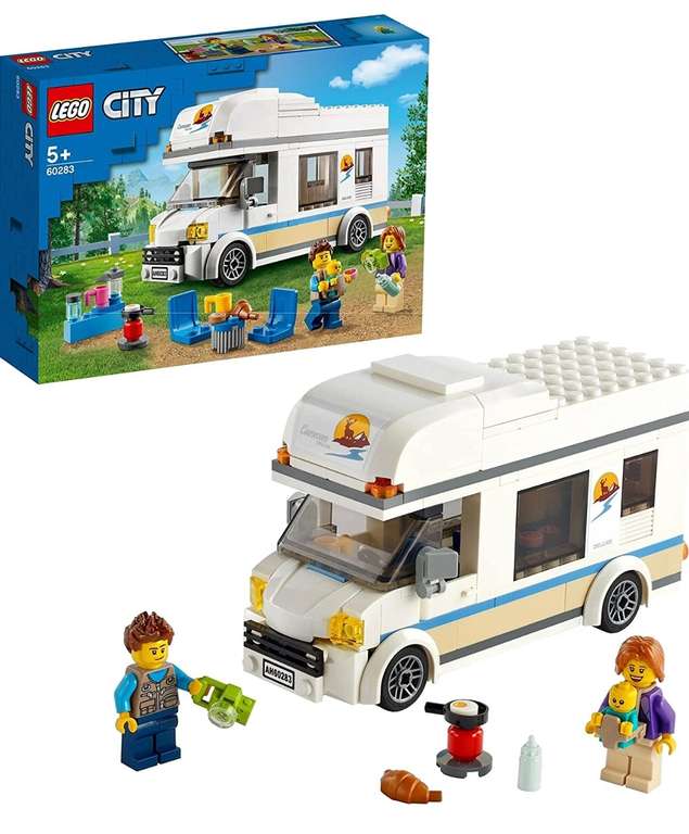 LEGO City 60283 Great Vehicles Holiday Camper Van £12 - Free collection @ Argos