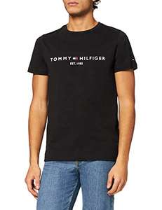 Tommy Hilfiger Men's Tommy Logo Tee T-Shirt - Black £18 (+£4.49 non-prime) @ Amazon