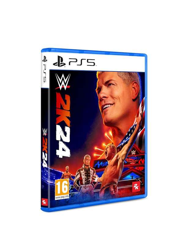 WWE 2K24 - PS5 with code - sold by thegamecollectionoutlet