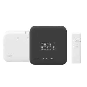 Tado V3+ Black Edition Wireless Heating & Hot Water Smart Thermostat Starter Kit - £76.49 W/App Signup (£66.49 with Account Specific Code)