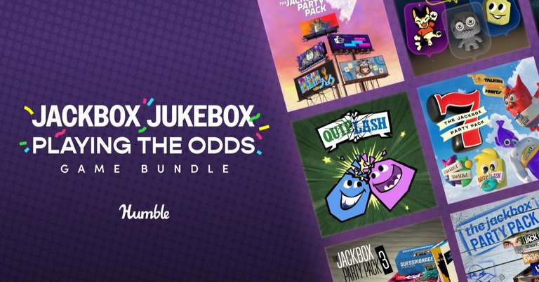 [PC-Steam] Jackbox Jukebox: Playing The Odds Bundle - from 77p - Fibbage XL, Quiplash and The Jackbox Party Packs