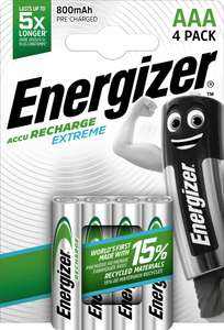Energizer Recharge Extreme AA / AAA Batteries - Nottingham