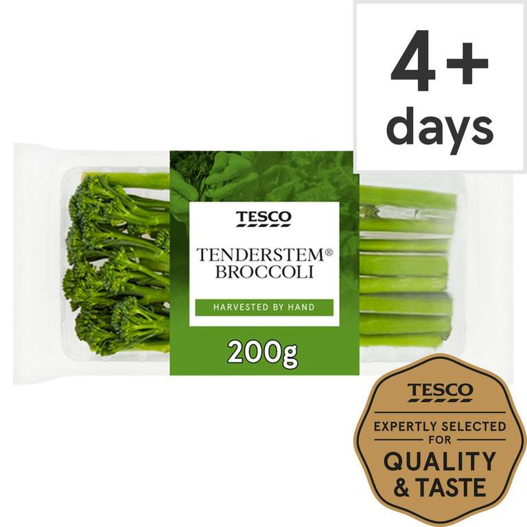 Tesco Tenderstem Broccoli 200G £1.25 Clubcard Price @Tesco