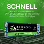 Seagate BarraCuda Q5 SSD, 1TB Internal SSD, M.2 NVMe PCIe Gen3 ×4, 3D QLC, (ZP1000CV3A001) £47.03 inc. delivery @ Amazon Germany