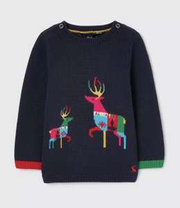 Joules Baby 100% Cotton Christmas Jumper Upto 2 years £8.95 free delivery @ Joulesoutlet EBay