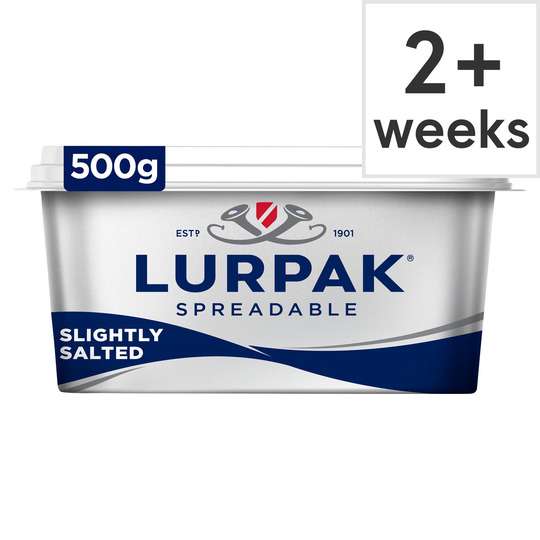 Lurpak Slightly Salted Spreadable 500g - 50p instore @ Company Shop, Leicester