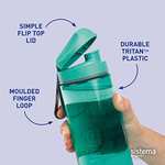 Sistema Hydrate Tritan Swift Water Bottle | 600 ml | Leakproof Water Bottle