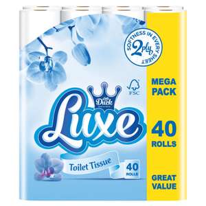 Luxe Toilet Roll - 40 pack - Bradford