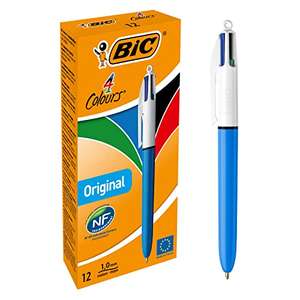 BIC 4 Colours Original - Box of 12 - £8.76 @ Amazon