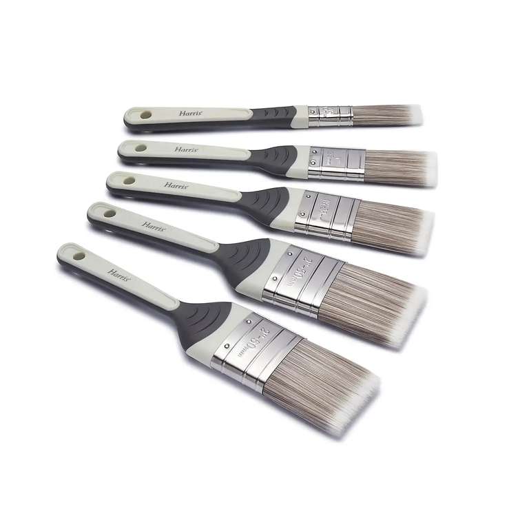 Harris Seriously Good Walls & Ceiling Paint Brush 5 Pack - £6.40 (Free Click & Collect) @ Dunelm