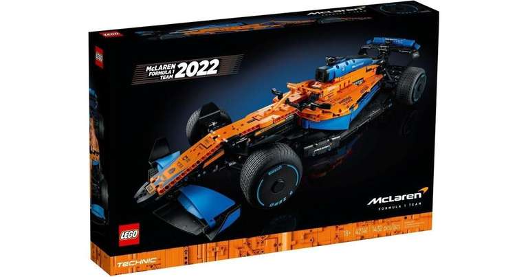 LEGO Technic McLaren Formula 1 Race Car Set 42141 £119 + Free Collection @ George (Asda)
