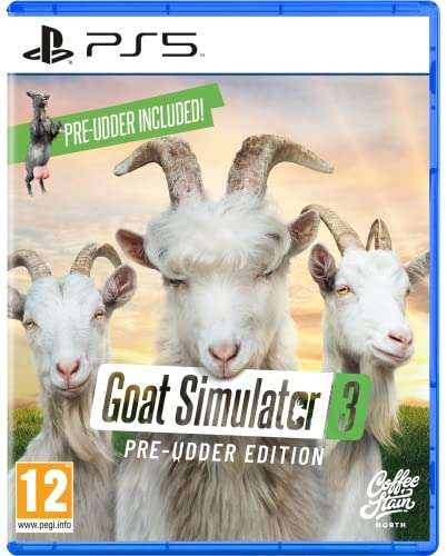 Goat Simulator 3 Pre-Udder Edition (Xbox Series X/PS5) - £12.99 @ Amazon
