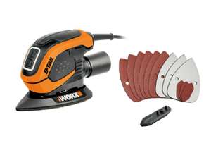 WORX WX647 55W D-Tail Sander £19.99 Delivered (UK mainland) @ Worx Official eBay Store