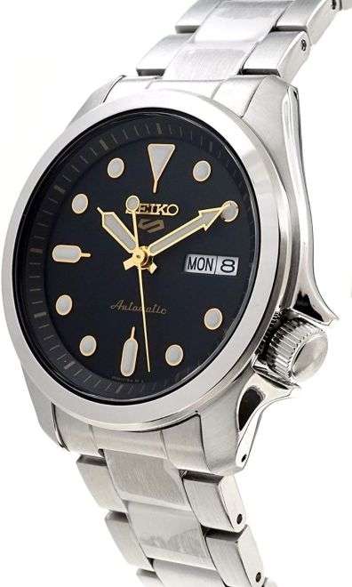 Seiko 5 "DressKX" Mens Automatic Black Dial Watch SRPE57K1 £161.99 with code @ GB Watch Shop