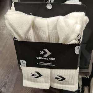 Converse Half Cushion Crew Socks 5 Pack are £2 INSTORE @ TK Maxx Bury