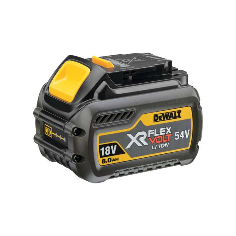 DeWalt DCB546 18V/54V XR Flexvolt 6.0Ah Li-Ion Battery £89.99 delivered @ Power tool mate
