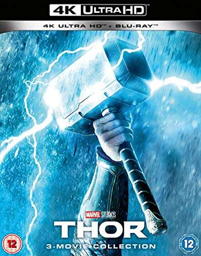 Marvel Studios Thor Trilogy [Blu-ray + 4k Ultra-HD]