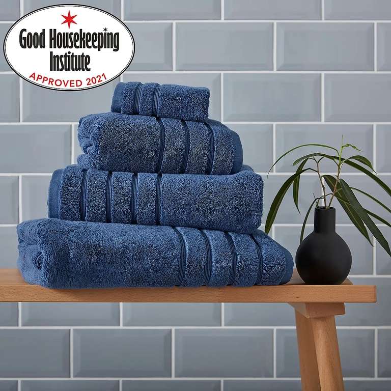 50% Off All Pure Cotton 600gsm Ultimate Towels (Face Cloth 75p / Hand Towel £3.50 / Bath T £7 / Bath S £10) + Free Click & Collect @ Dunelm