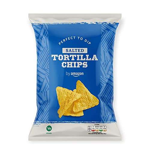 Amazon Tortilla Chips Lightly Salted, 175g (87p with Voucher)