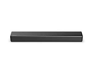 Hisense HS214 2.1Ch All- In-One 108W Soundbar with Built-In Subwoofer, Black, Compact Design