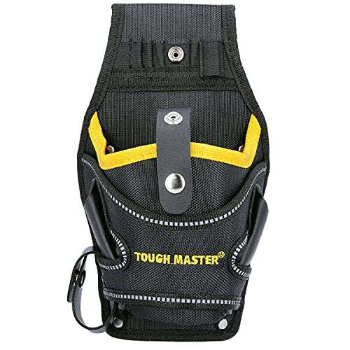 Tough Master DIY Nylon UniversalDrill Holster Left/Right Hand Tool Belt Holder Pouch - £8.44 @ Amazon