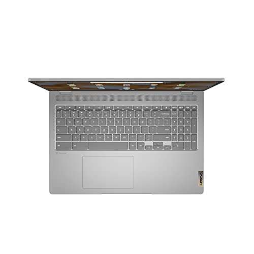 Lenovo IdeaPad Flex 3 Chromebook | 15 inch Full HD Laptop | Intel Pentium Silver N6000 | 8GB RAM | 128GB eMMC | Chrome OS | Arctic Grey
