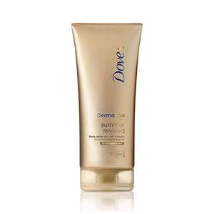 Dove DermaSpa Summer Revived Fair to Medium Self Tanning Body Lotion £2.50 / £2.38 with sub & save at Amazon