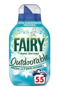 Fairy Outdoorable Fabric Conditioner for Sensitive Skin (55 Washes). In store & online. Nectar price