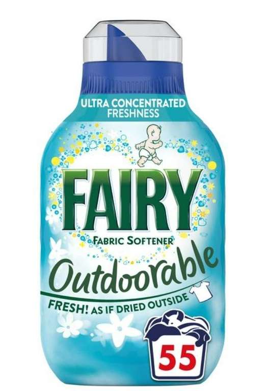 Fairy Outdoorable Fabric Conditioner for Sensitive Skin (55 Washes). In store & online. Nectar price
