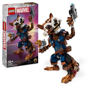 Lego Marvel Rocket and Baby Groot figure (76282) - Instore Leicester