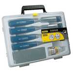 Stanley 4 Piece Chisel Set with Sharpening Stone & Oil - with Code via App - Sold by FFX