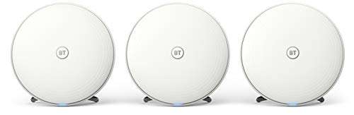 BT Whole Home Wi-Fi, Pack of 3 Discs (Used: Like New) with 3 Year Warranty - £102.95 at checkout @ Amazon Warehouse