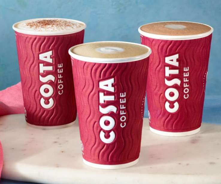 Any Regular Costa hot drink £1 @ Nuffield Health Centres (Manchester Printworks)